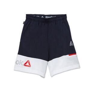 Reebok Boy's Short Navy and White Size Medium (8)
